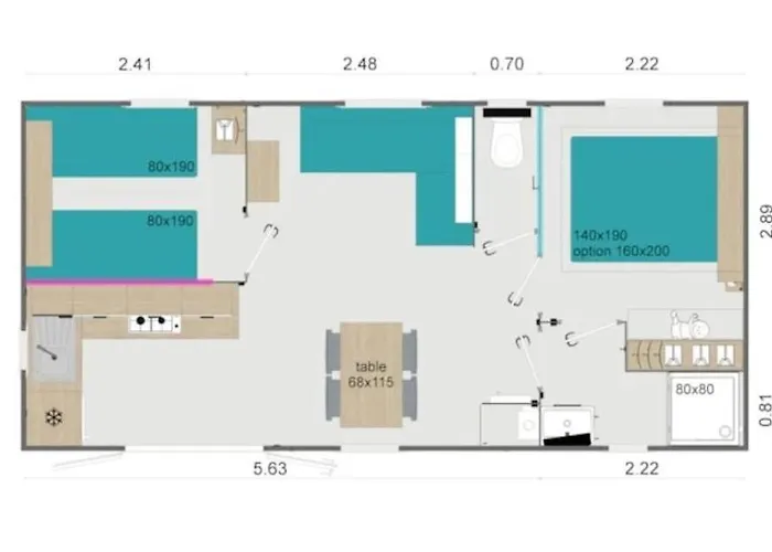 Zecamping 3 Animaux Acceptes Avec Piscine Chauffee A Guerande Campingplads 3*