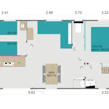 Zecamping 3 Etoiles Animaux Acceptes Avec Piscine Chauffee A Kemping 3*
