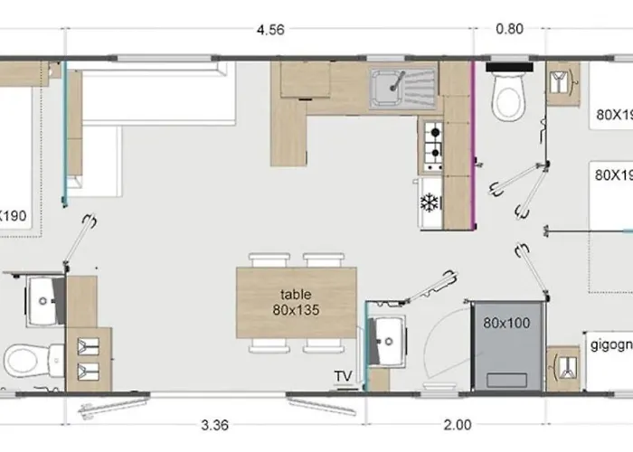 3 Etoiles - Piscine - Eecbb0 营地 盖朗德